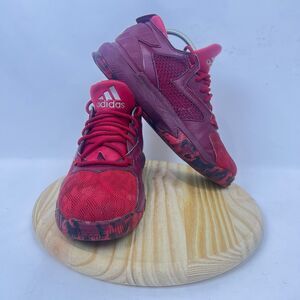 D Lillard 2 'Scarlet Red' | Size 6.5 Men's or 8 Women's